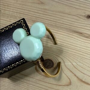 Fashion Jewelry Mint and Gold Bracelet